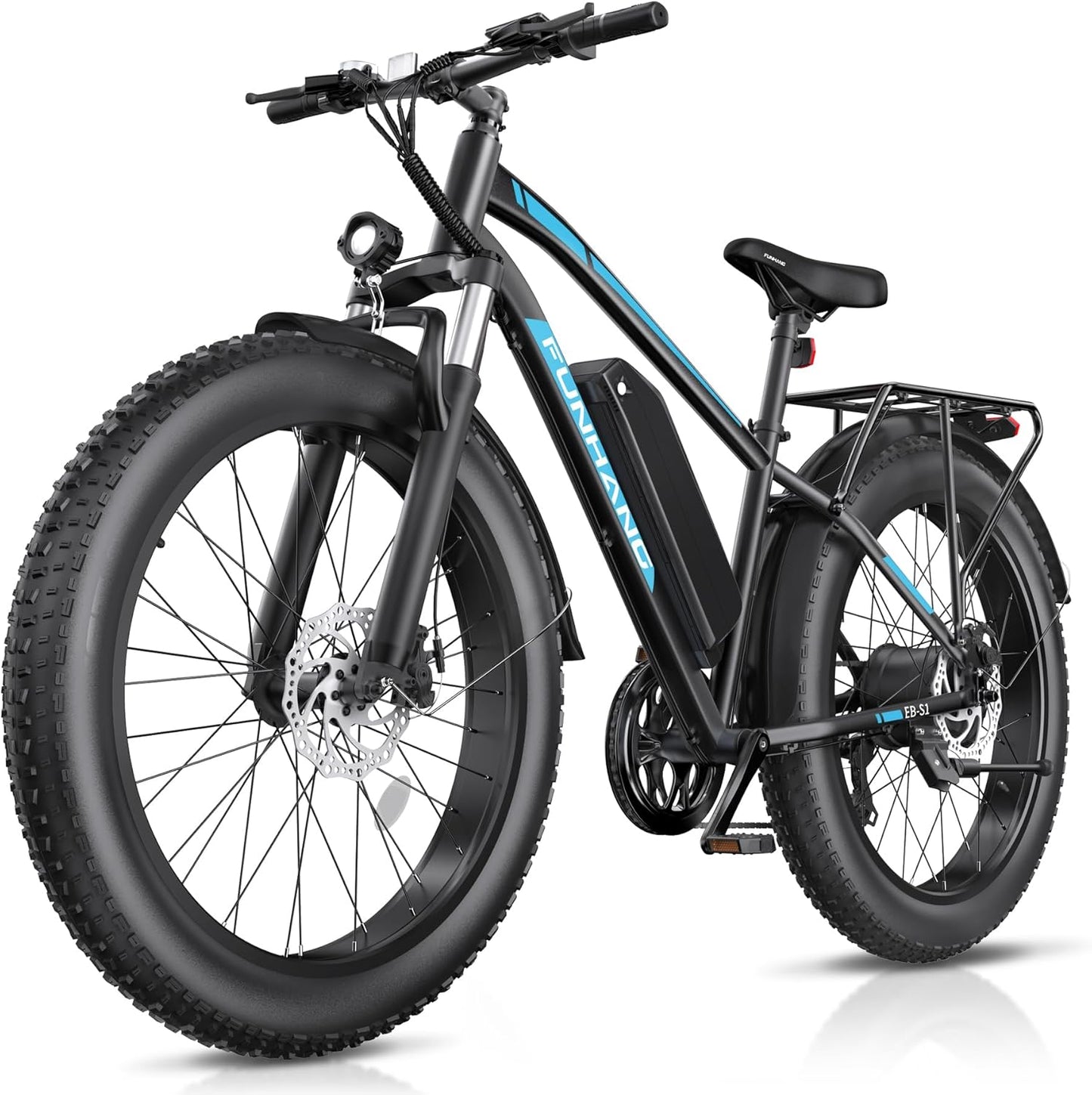 Funhang 26" Fat Tire Adult Electric Bicycle